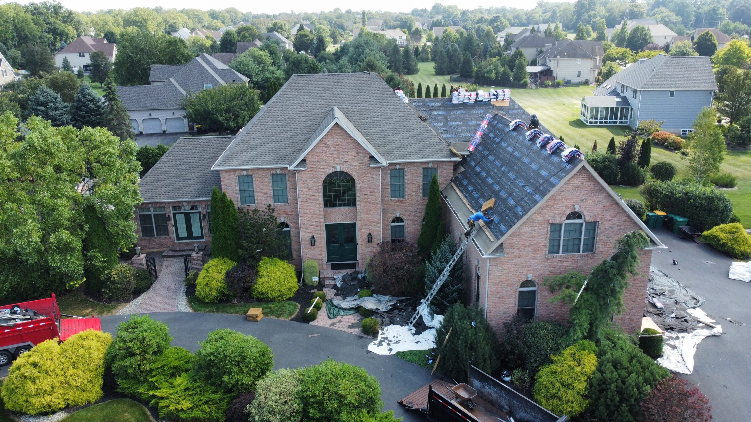 Residential roof replacement by SanGiuliano Roofing
