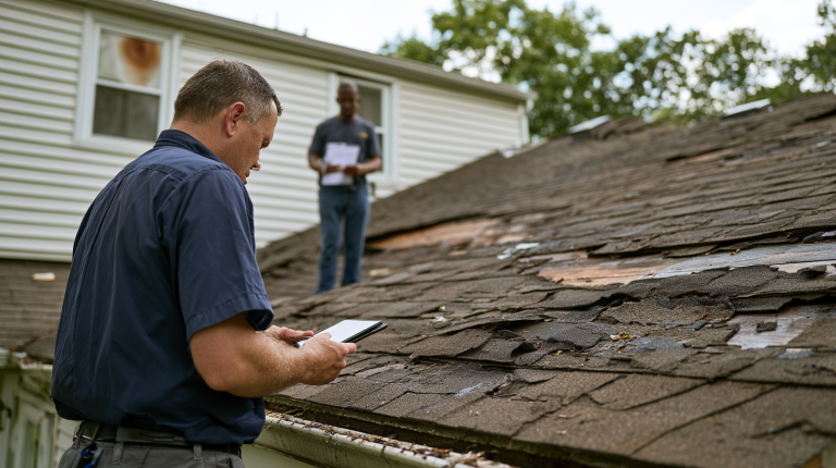 home inspector roof